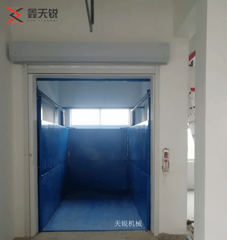 新星上货专用导轨式升降货梯